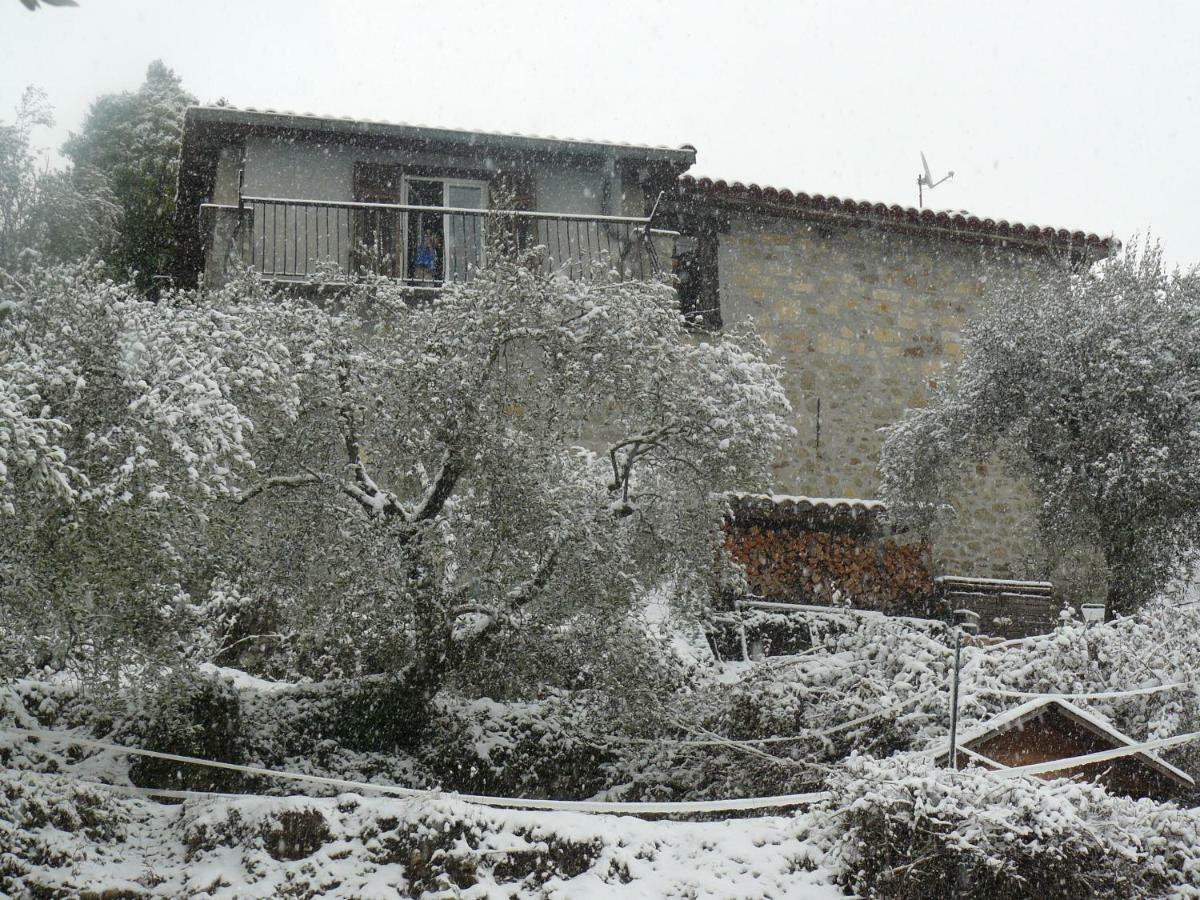La Ferme Des Cailletiers Chez Marco Lucéram Exterior foto
