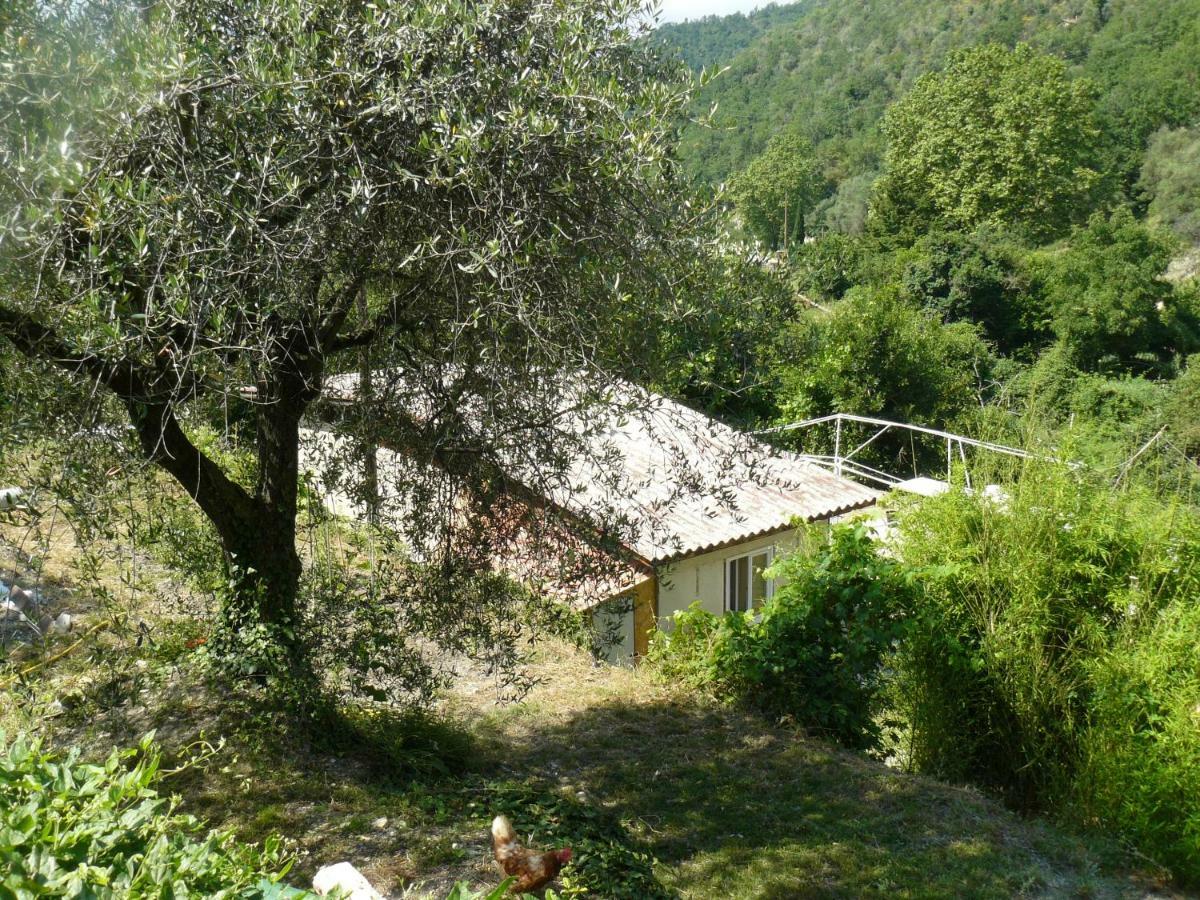 La Ferme Des Cailletiers Chez Marco Lucéram Exterior foto